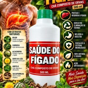 SAUDE DO FIGADO CHA COMPOSTO DE ERVAS 500ML